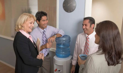 office drinking water